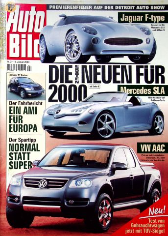 Deckblatt Auto Bild (02/2000)